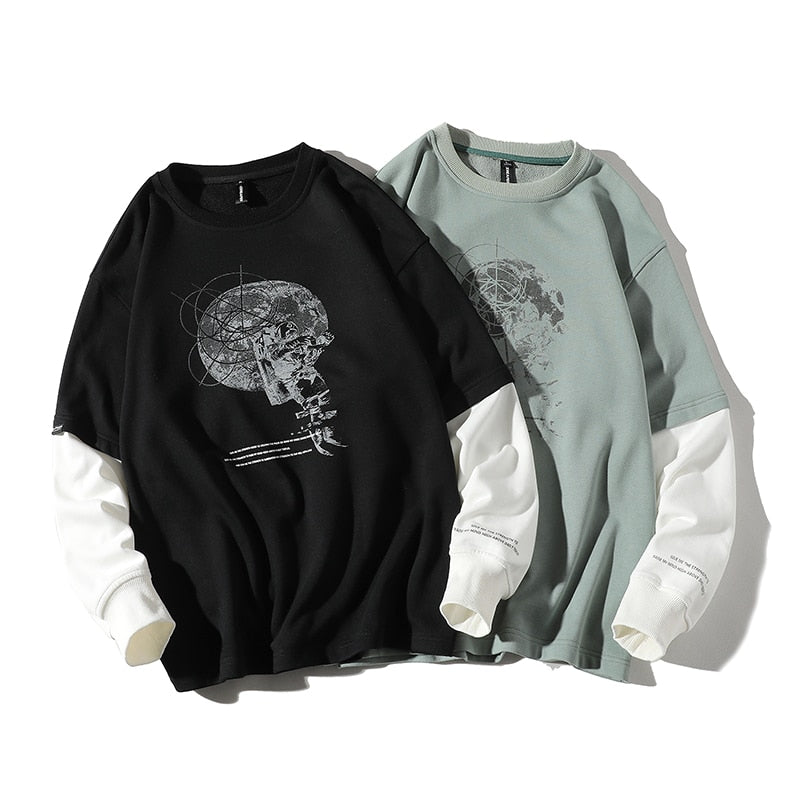 Men Pullover Sweatshirts 2020 Spring Autumn Printing Men Sweatshirts Hoodies Hip Hop Streetwear  Hoodie