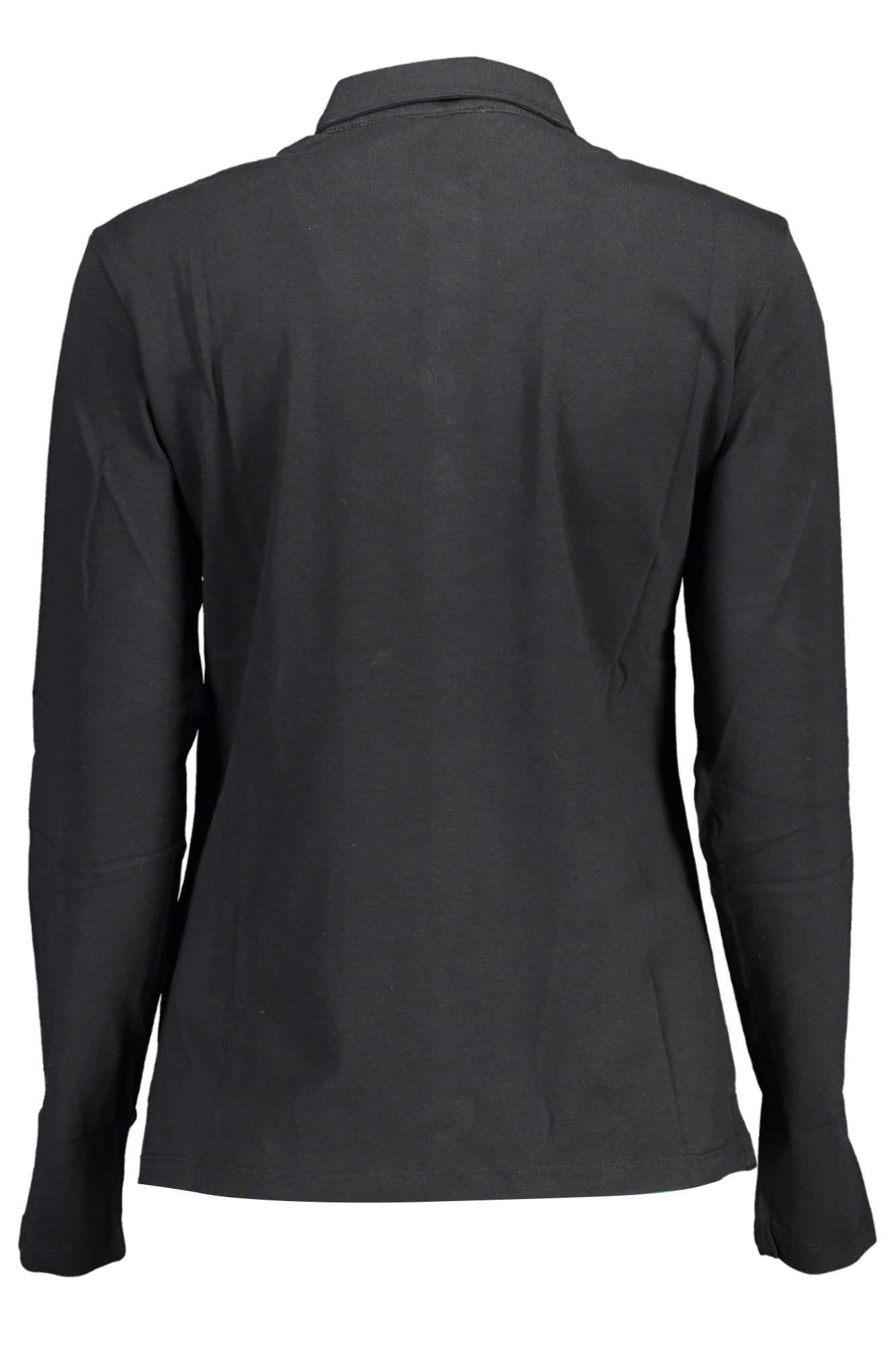 US POLO BLACK WOMEN'S LONG SLEEVED POLO SHIRT